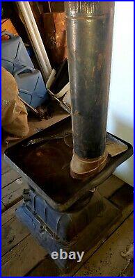 Antique Caboose Railroad Wood/Coal Stove from Estate #249 from 1912