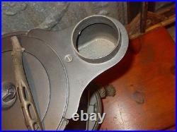 Antique Cast Iron 6 Panel Sad Iron Laundry Heating Stove Wood Coal 6 Irons Board