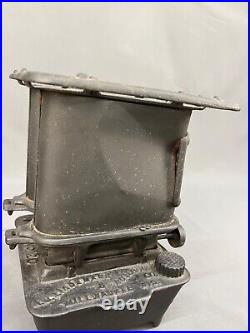 Antique Cast Iron A. J. Lindemann & Hoverson Co. Sad Iron Heater Stove No. 20