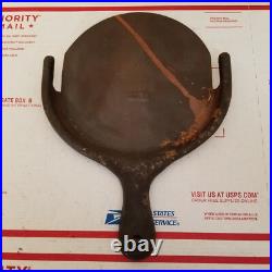Antique Cast Iron Ash Pan Tray Shovel Wood Stove Bucket Pie Lifter GLO 17 VTG