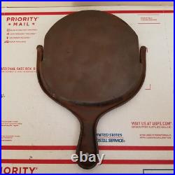 Antique Cast Iron Ash Pan Tray Shovel Wood Stove Bucket Pie Lifter GLO 17 VTG