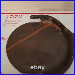 Antique Cast Iron Ash Pan Tray Shovel Wood Stove Bucket Pie Lifter GLO 17 VTG