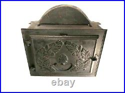Antique Cast Iron Chimney Cleanout Dutch Oven Door