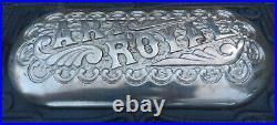 Antique Cast Iron & Chrome Plated ART ROYAL Wood Burning Stove DOOR ONLY VG Cond