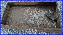 Antique Cast Iron Door with Frame for Stove Soviet Union Star AS IS