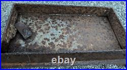 Antique Cast Iron Door with Frame for Stove Soviet Union Star AS IS
