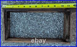 Antique Cast Iron Door with Frame for Stove Soviet Union Star AS IS