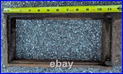 Antique Cast Iron Door with Frame for Stove Soviet Union Star AS IS