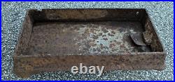 Antique Cast Iron Door with Frame for Stove Soviet Union Star AS IS