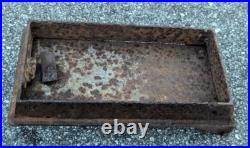 Antique Cast Iron Door with Frame for Stove Soviet Union Star AS IS