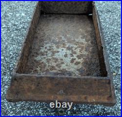 Antique Cast Iron Door with Frame for Stove Soviet Union Star AS IS