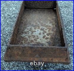 Antique Cast Iron Door with Frame for Stove Soviet Union Star AS IS