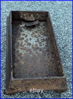 Antique Cast Iron Door with Frame for Stove Soviet Union Star AS IS