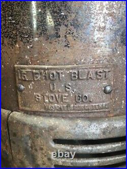 Antique Cast Iron Hot Blast Stove