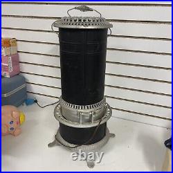 Antique Cast Iron No 2 BARLER (Ideal) HEATER CO kerosene Heater Accent Light USA