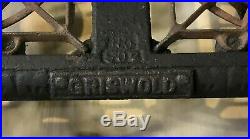 Antique Cast Iron No. 502 Orginal Griswold 2 Burner Stove Early 1900s Vintage