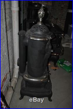 Antique Cast Iron Parlor Stove Crawford #2
