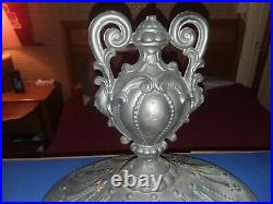 Antique Cast Iron Parlor Stove Decorative Topper And Top Finial Ornament
