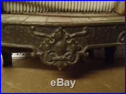 Antique Cast Iron Peerless Hearth Fyre Gas Parlor Heater Stove
