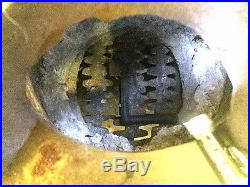Antique Cast Iron Pot Belly Coal Stove Made In Pennsylvania