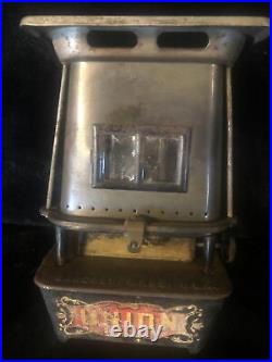 Antique Cast Iron SUMMER GIRL No 1 Kerosene Sad-Iron Heater Camp Stove/Lantern