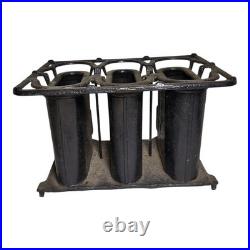 Antique Cast Iron Sad Iron Heater Stove 9.5x7 Replacement Part