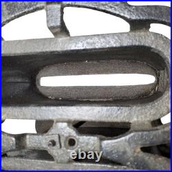 Antique Cast Iron Sad Iron Heater Stove 9.5x7 Replacement Part