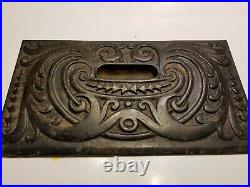 Antique Cast Iron Stove Boiler Door Decorative Hardware