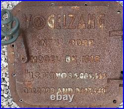 Antique Cast Iron Stove Door With Handle VO GELZANG Corp. Pizza Oven Door US Pat
