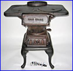 Antique Cast Iron Stove Excellent Condition Vintage 1900 1909 Fully Functional
