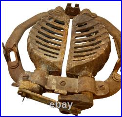 Antique Cast Iron Stove Furnace Coal Shaker Grate