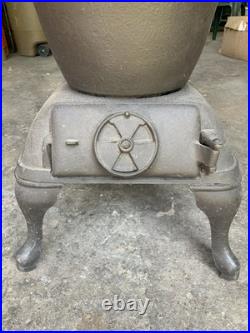Antique Cast Iron Stove Glasscock Stove & Mfg. Co. Carolina Stove Greensboro N. C Antique Cast Iron Stove Glasscock Stove & Mfg. Co. Carolina Stove Greensboro N. C