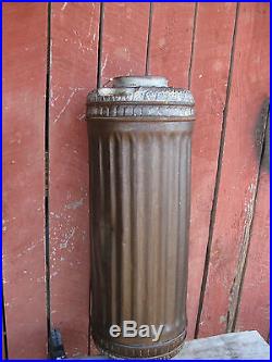 Antique Cast Iron Stove Pipe Heat Exchanger Rare Find