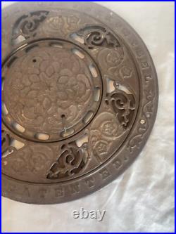 Antique Cast Iron Stove Pipe Round Register Floor Vent Grate