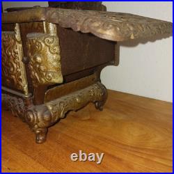 Antique Cast Iron Stove Royal Kenton Miniature Salesman Sample Victorian