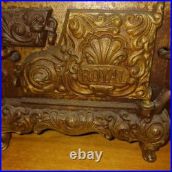 Antique Cast Iron Stove Royal Kenton Miniature Salesman Sample Victorian