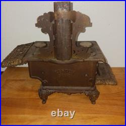 Antique Cast Iron Stove Royal Kenton Miniature Salesman Sample Victorian