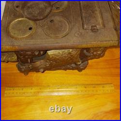 Antique Cast Iron Stove Royal Kenton Miniature Salesman Sample Victorian