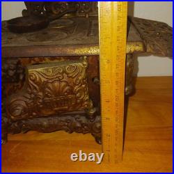 Antique Cast Iron Stove Royal Kenton Miniature Salesman Sample Victorian