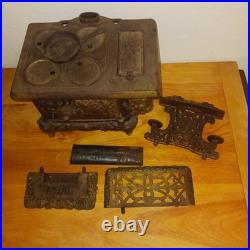 Antique Cast Iron Stove Royal Kenton Miniature Salesman Sample Victorian