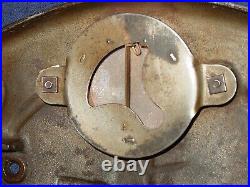 Antique Cast Iron The Great Majestic Stove Oven Door Medallion + Heat Gauge 35-a