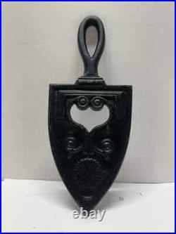Antique Cast Iron Trivet with Heart Cutouts Victorian Style for Sad Iron Antique Cast Iron Trivet with Heart Cutouts Victorian Style for Sad Iron