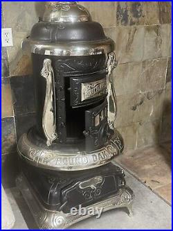 Antique Cast Iron Victorian Stove