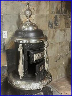 Antique Cast Iron Victorian Stove