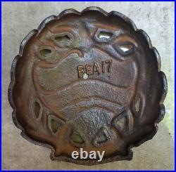Antique Cast Iron White's Stove & Range Company Sign Plaque Stove Emblem