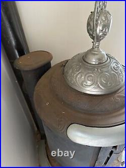 Antique Cast Iron Wood Coal Pot Belly Stove