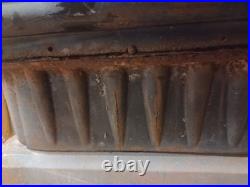 Antique Cast Iron Woodstove, Black, outdoor, Free Standing, coal burner