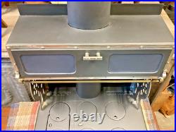 Antique Childs Salesman Sample Cook Stove Unique HTF Style Bucks Junior 4 Mark