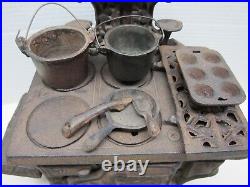 Antique Crescent Cast Iron Salesman Sample Stove/Oven