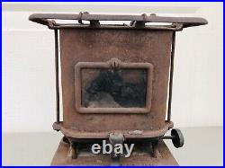 Antique Defiance Florence Sad Iron Heater Kerosene Cast Iron Stove Lamp Antique Defiance Florence Sad Iron Heater Kerosene Cast Iron Stove Lamp